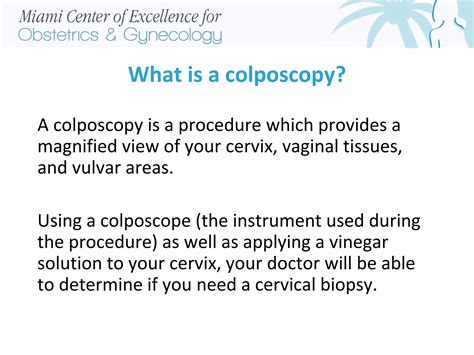 how to say colposcopy|How To Say Colposcopy .